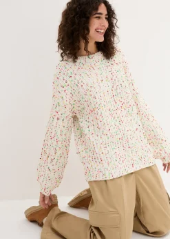 Pull oversize en grosse maille
