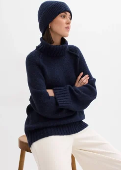 Pull oversize en grosse maille