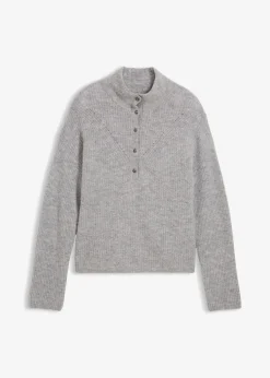 Pull oversize en mélange laine et alpaga