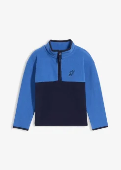 Pull polaire à col zippé