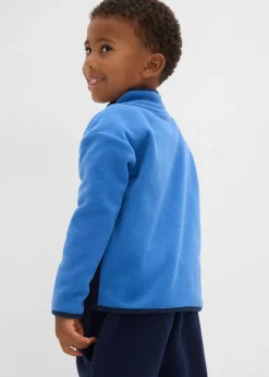 Pull polaire à col zippé