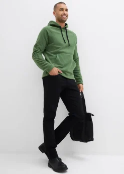 Pull polaire doux à capuche