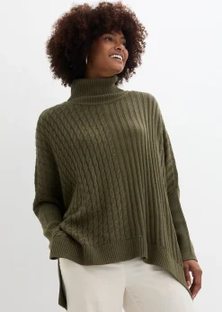 Pull poncho oversize