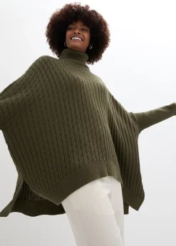 Pull poncho oversize