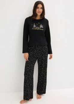 Pyjama 100% coton à imprimé brillant