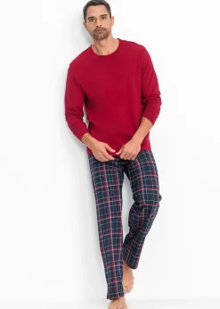 Pyjama 100% coton à manches longues