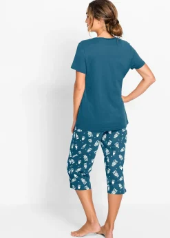 Pyjama avec corsaire et t-shirt