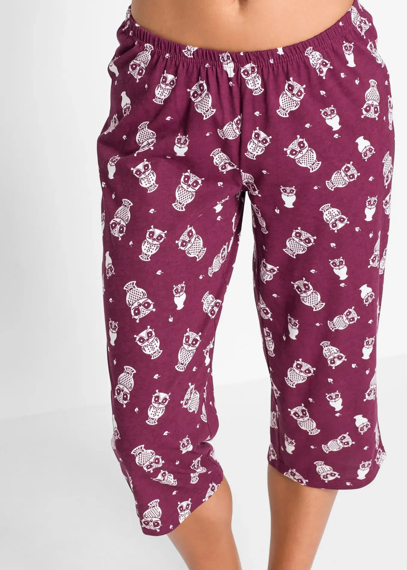 Pyjama avec corsaire et t-shirt