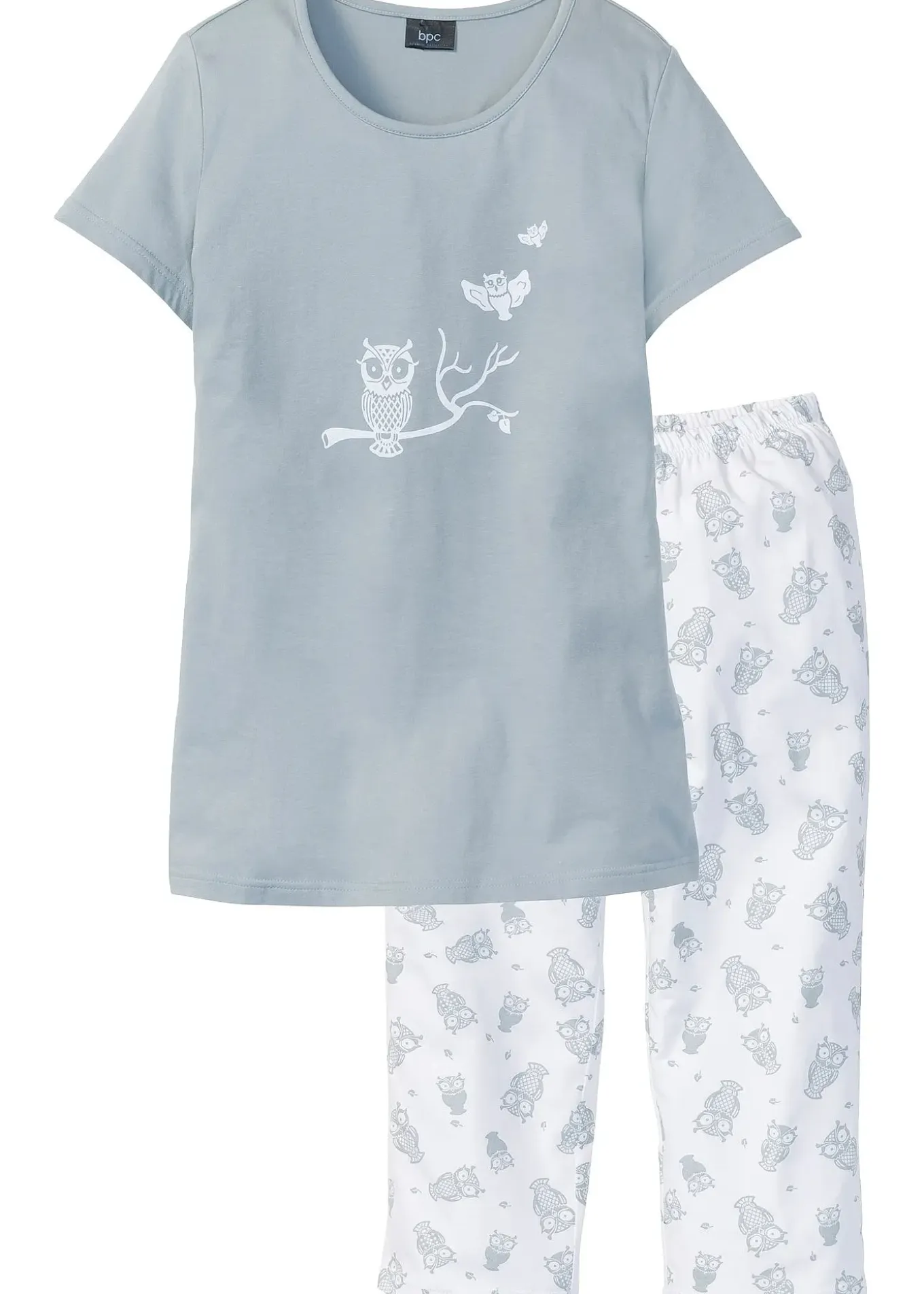 Pyjama avec corsaire et t-shirt