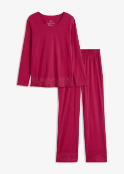 Pyjama avec dentelle