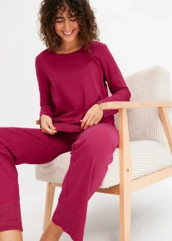 Pyjama avec dentelle