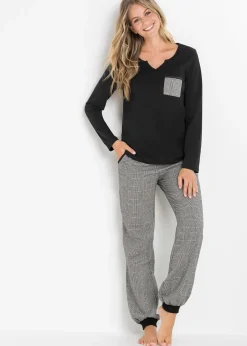 Pyjama avec pantalon en flanelle