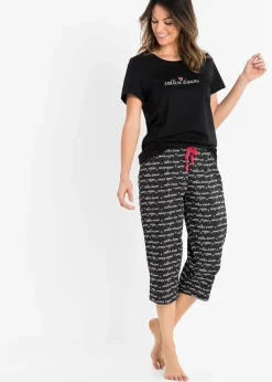 Pyjama corsaire 100% coton