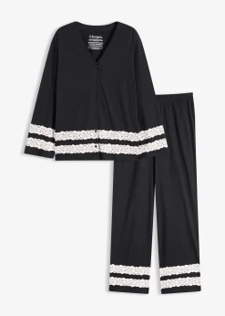 Pyjama en douce viscose mélangée