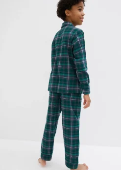 Pyjama enfant en flanelle tissée (ens. 2 pces)