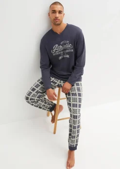 Pyjama manches longues 100% coton