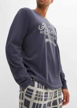Pyjama manches longues 100% coton