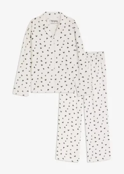 Pyjama oversize boutonné