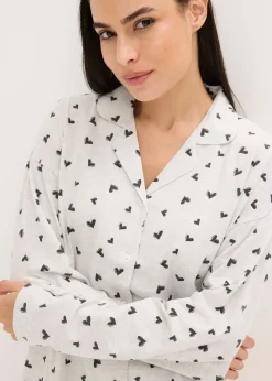 Pyjama oversize boutonné