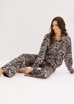 Pyjama tissé en satin