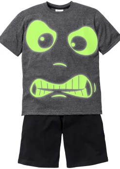 Pyjashort à imprimé phosphorescent (ens. 2 pces)