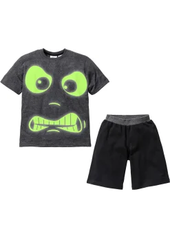 Pyjashort à imprimé phosphorescent (ens. 2 pces)