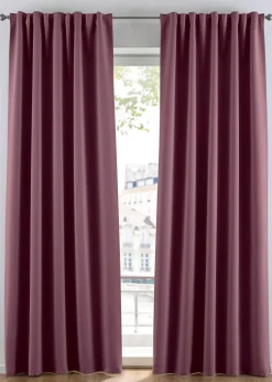 Rideau obscurcissant (1 pce), nombreuses tailles