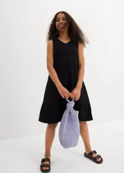 Robe à bretelles en gaze de coton douce