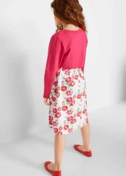 Robe + ceinture + boléro fille (ens. 3 pces)