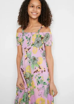 Robe à col Bardot