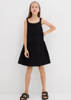 Robe 100% coton à bretelles