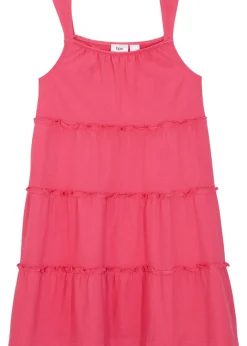 Robe 100% coton à bretelles