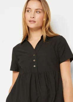 Robe 100% coton avec broderies anglaises