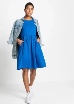 Robe à poches en jersey 100% coton
