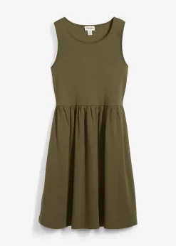 Robe à poches en jersey 100% coton