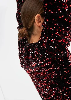 Robe à sequins