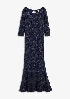 Robe à sequins avec découpe dos