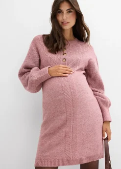 Robe boutonnée de grossesse et d’allaitement