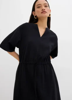Robe caftan en fine viscose
