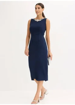 Robe cocktail avec strass
