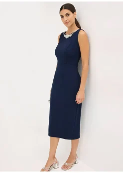 Robe cocktail avec strass