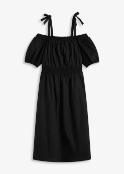 Robe col Bardot 100% coton