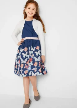 Robe courte à jupe trapèze