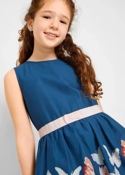 Robe courte à jupe trapèze