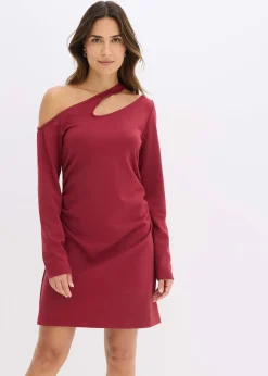 Robe courte avec découpes