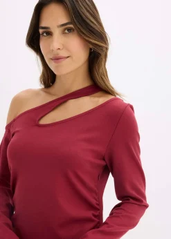 Robe courte avec découpes