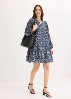 Robe courte effet froissé
