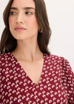 Robe courte effet froissé