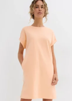 Robe courte en interlock épais
