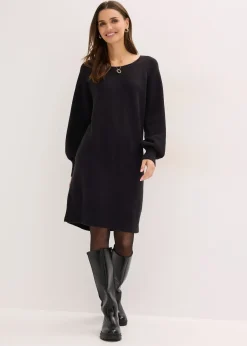 Robe courte en maille